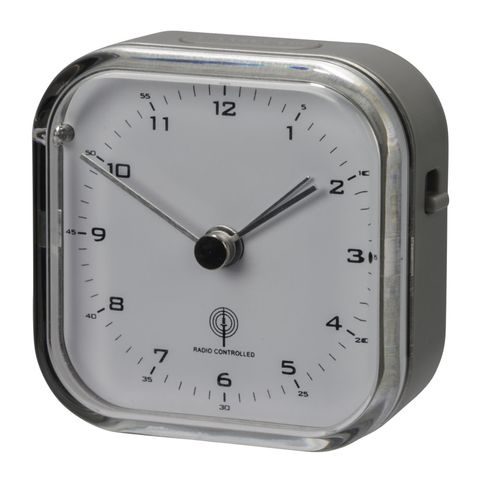 HAMA RC 670 RADIO CONTROLLED ALARM CLOCK, GREY