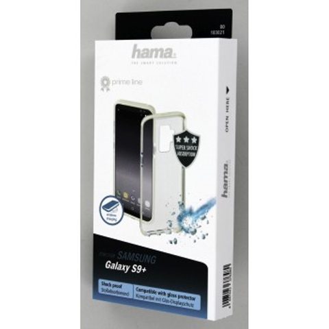 HAMA PROTECTOR COVER FOR SAMSUNG GALAXY S9+, WHITE
