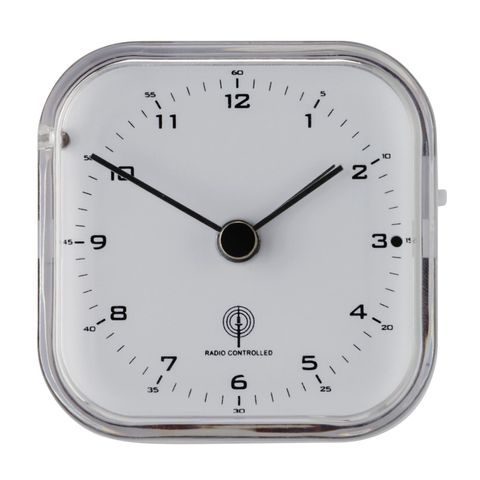 HAMA RC 670 RADIO CONTROLLED ALARM CLOCK, WHITE