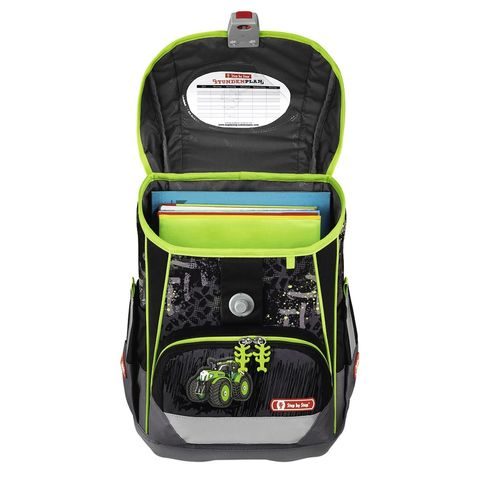 ŠKOLNÍ AKTOVKA LIGHT 2 PRO PRVŇÁČKY - 4-DÍLNÝ SET, STEP BY STEP TRAKTOR, CERTIFIKÁT AGR