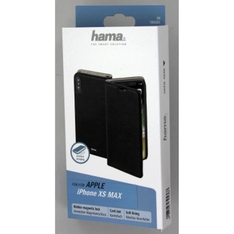 HAMA STAND-UP BOOKLET FOR APPLE IPHONE XS MAX, BLACK