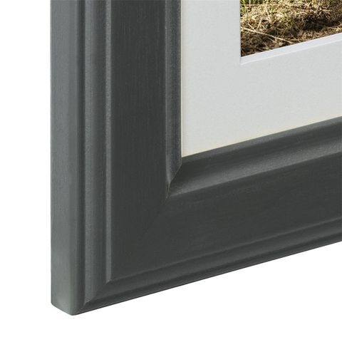 HAMA RÁMEČEK DŘEVĚNÝ IOWA, ŠEDÁ, 18X24 CM