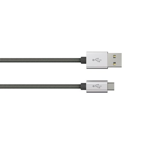 HAMA MICRO USB KABEL COLOR LINE, 1 M, ANTRACITOVÝ