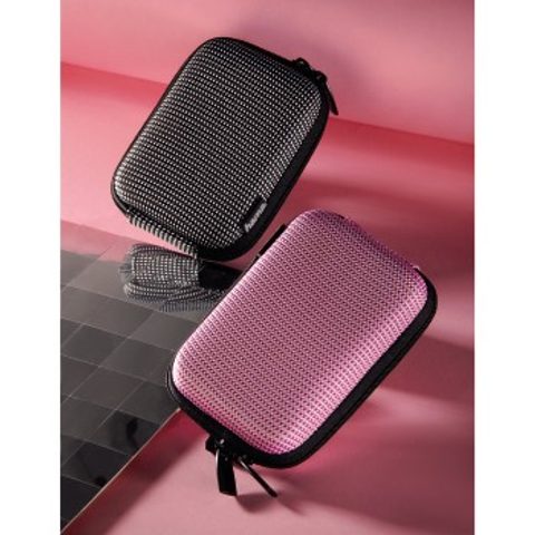 HAMA FOTO PUZDRO HARDCASE TWO TONE 60H, RUŽOVÉ