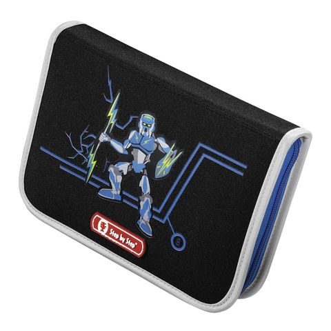 ŠKOLNÍ AKTOVKA TOUCH2 PRO PRVŇÁČKY - 4-DÍLNÝ SET, STEP BY STEP ROBOT, CERTIFIKÁT AGR