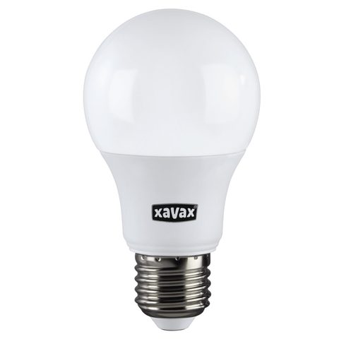 XAVAX LED BULB, E27, 806LM REPLACES 60W, INCANDESCENT LAMP, WARM WHITE