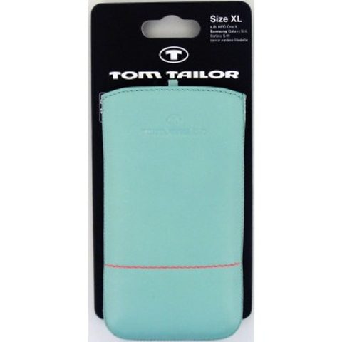 TOM TAILOR SOFT NEON POUZDRO NA MOBIL, VELIKOST XL, MÁTOVÉ