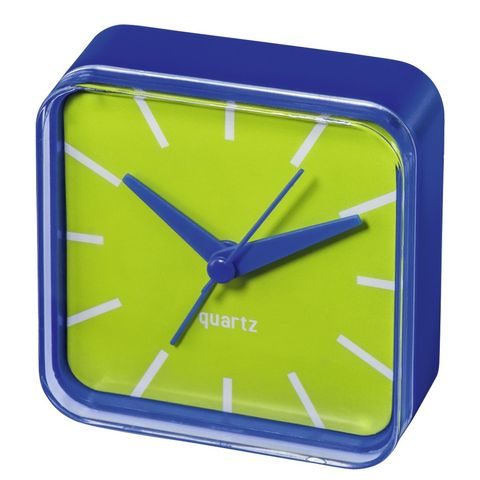 HAMA MULTICOLOR ALARM CLOCK, QUIET, GREEN/BLUE