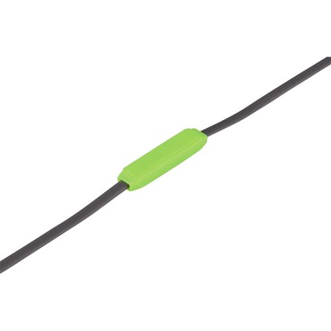 HAMA SLÚCHADLÁ S MIKROFÓNOM JOY SPORT, SILIKÓNOVÉ ŠTUPLE, ZELENÁ/ŠEDÁ