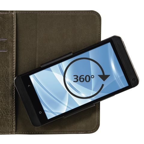 HAMA SMART MOVE BOOKLET CASE, SIZE L (4.0 - 4.5"), TAUPE