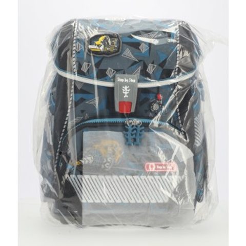 ŠKOLNÍ AKTOVKA/BATOH 2V1 PRO PRVŇÁČKY – 6-DÍLNÝ SET, STEP BY STEP STONE, CERTIFIKÁT AGR