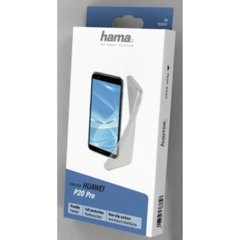 HAMA CRYSTAL CLEAR COVER FOR HUAWEI P20 PRO, TRANSPARENT