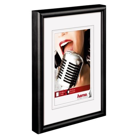 HAMA RÁMEČEK HLINÍKOVÝ CHICAGO, ČERNÝ, 13X18CM
