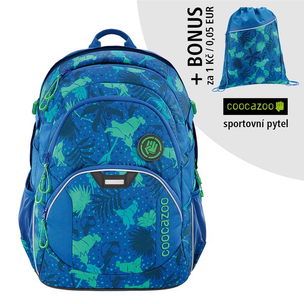 Školní batoh Coocazoo JobJobber2, Tropical Blu