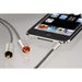HAMA ALULINE CONNECTING CABLE, 3.5 MM STEREO JACK PLUG - 2X RCA PLUG, 1 M - KÁBLE AUDIO, VIDEO - PC, MP3, TABLET A MOBIL