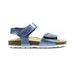 Dětské kožené sandálky Richter - modrá