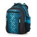 Školní dvoukomorový batoh s vyjímatelným bederním pásem - modrý