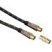 HAMA ANTENNA CABLE, COAX PLUG - COAX SOCKET, METAL, GOLD-PLATED, 5.0 M, 120 DB - VIDEO KÁBLE (MULTIMEDIA SETY) - AUTODOPLNKY