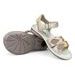 Dívčí letní boty, sandály IMAC - Růžovo-stříbrné