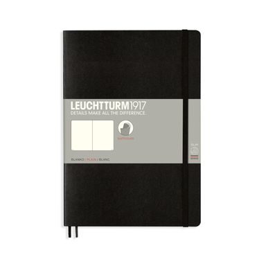 Średni notatnik LEUCHTTURM1917 Composition Softcover Notebook - B5, miękka okładka, czysty, 123 strony