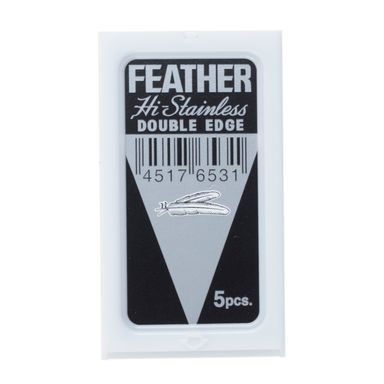 Maszynka do golenia Feather Popular z zamkniętą głowicą (motylek)