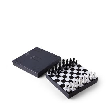 Szachy Printworks Art of Chess — czarno-białe