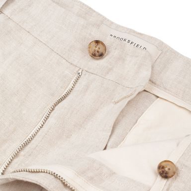 Charles Tyrwhitt Smart Stretch Texture Pants — Mocha