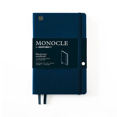 Mały notatnik MONOCLE by LEUCHTTURM1917 Paperback Hardcover Notebook - B6+, twarda okładka, w kropki, 181 stron