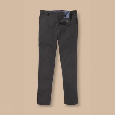 Charles Tyrwhitt Smart Stretch Texture Pants — Mocha