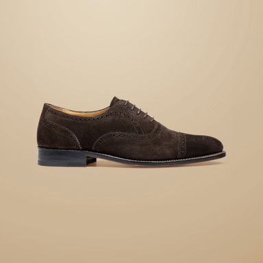 Charles Tyrwhitt Textile and Suede Sneakers — Grey