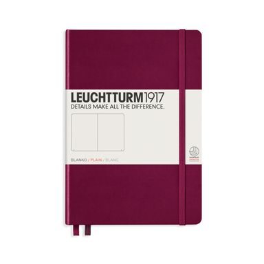 Carnet mediu LEUCHTTURM1917 Medium Hardcover Notebook - A5, copertă tare, neliniat, 251 pagini