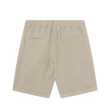Pantaloni scurți din in Knowledge Cotton Apparel — Light Feather Gray