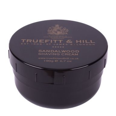 Cremă pentru bărbierit Truefitt & Hill - Sandalwood (190 g)