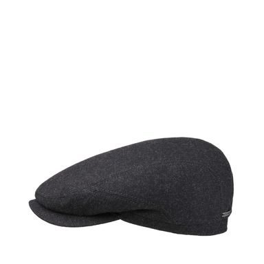 Stetson Virgin Wool & Cashmere Driver Cap — Grey