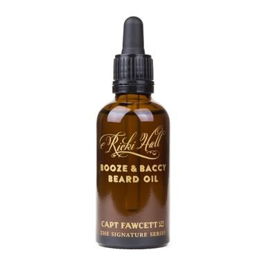 Ulei pentru barbă Cpt. Fawcett Ricki Hall's Booze & Baccy (50 ml)