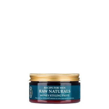 Recipe for Men Raw Naturals Money Styling Paste - pastă pentru păr (100 ml)