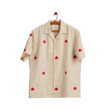 By The Oak Printed Vacation Shirt