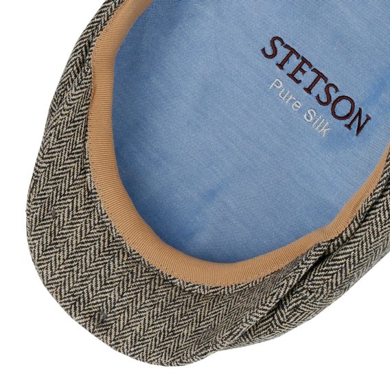 Stetson Silk Ivy Cap — Grey