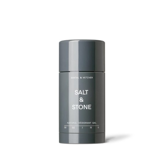 Deodorant natural solid pentru pielea sensibilă Salt & Stone Vetiver & Sandalwood (75 ml)