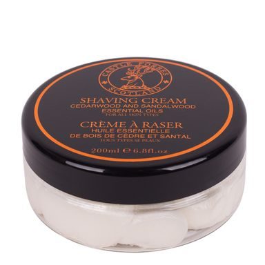 Castle Forbes Cedarwood & Sandalwood Shaving Cream (200 ml)