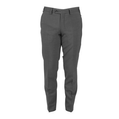 John & Paul 110's Wool Suit Trousers - Dark Grey
