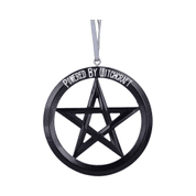 WICCA - PENTAGRAM VÁNOČNÍ OZDOBA 7CM - FIGURKY, LAMPY, TĚŽÍTKA