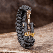 VLČÍ KŘÍŽ, PARACORD NÁRAMEK - PARACORD - SURVIVAL NÁRAMKY