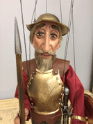 RYTÍŘ DON QUIJOTE, VELKÁ MARIONETA, LOUTKA - LOUTKY, MAŇÁSCI