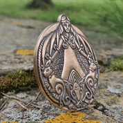 FREYA VIKINSKÝ AMULET BRONZ - BRONZ A MOSAZ - ŠPERKY, REPLIKY