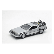 NÁVRAT DO BUDOUCNOSTI BACK TO THE FUTURE II DIECAST MODEL 1/24 ´81 DELOREAN LK COUPE FLY WHEEL - BACK TO THE FUTURE