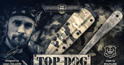 TAKTICKÉ POUZDRO PRO NŮŽ TOP DOG DESERT - SHARP BLADES - VRHACÍ NOŽE