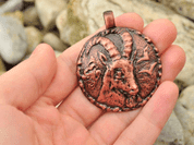 KOZOROŽEC, MĚSÍČNÍ ZNAMENÍ, AMULET - MĚSÍČNÍ ZNAMENÍ