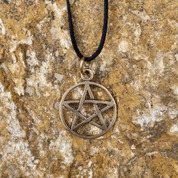 PENTAGRAM, BRONZ, PŘÍVĚŠEK MALÝ - MAGICKÉ AMULETY