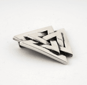 VALKNUT, STŘÍBRNÝ VIKINSKÝ PŘÍVĚŠEK, AG 925 - PŘÍVĚSKY